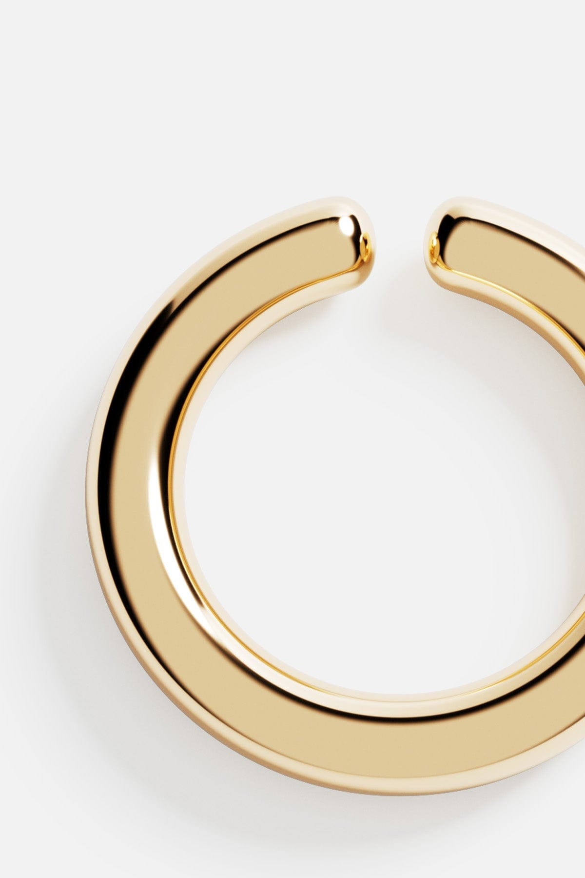 XL Bold Ear Cuff 999 Pure Silver