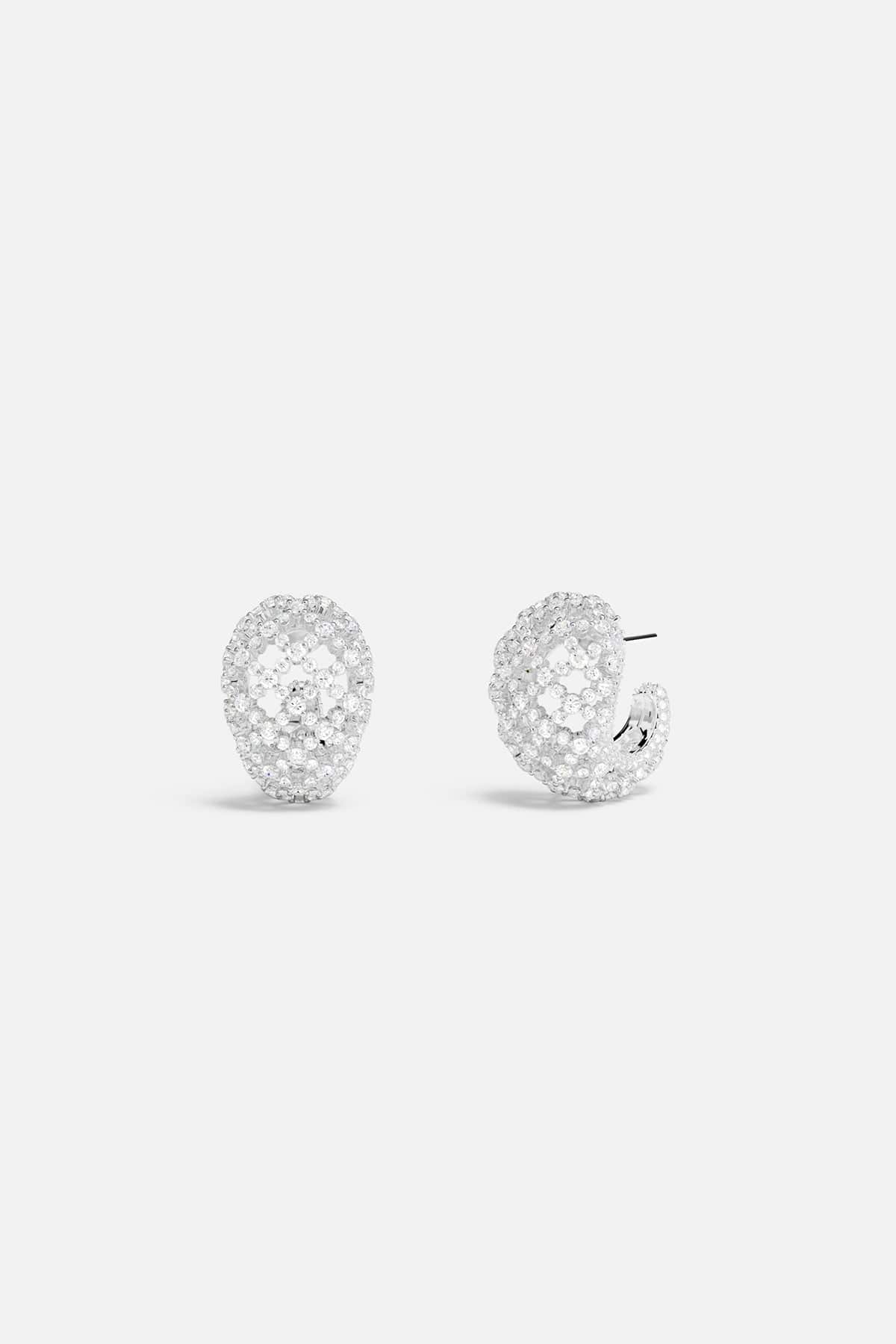 Pendientes Pavé Maille rivet