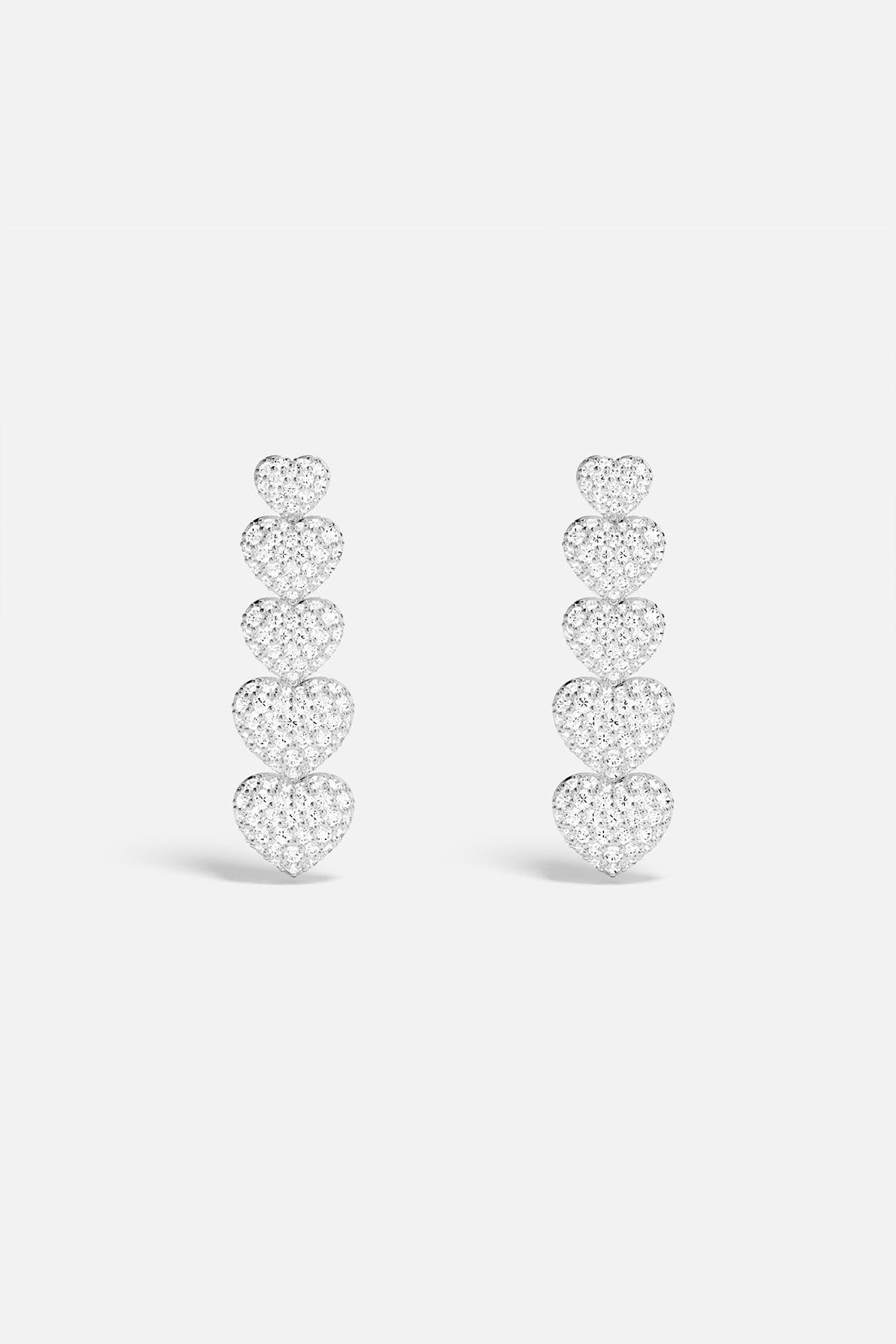 Heart Drop Earrings | APM Monaco