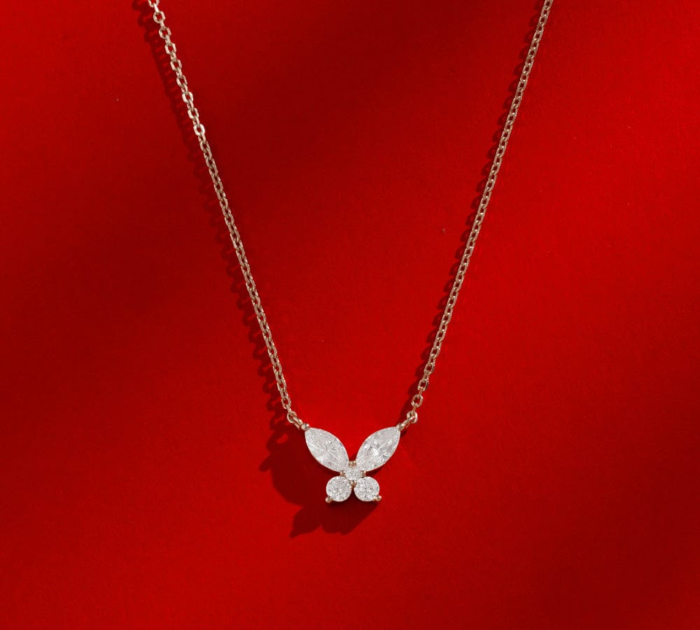 APM Monaco Collection Lumiere Butterfly Necklace