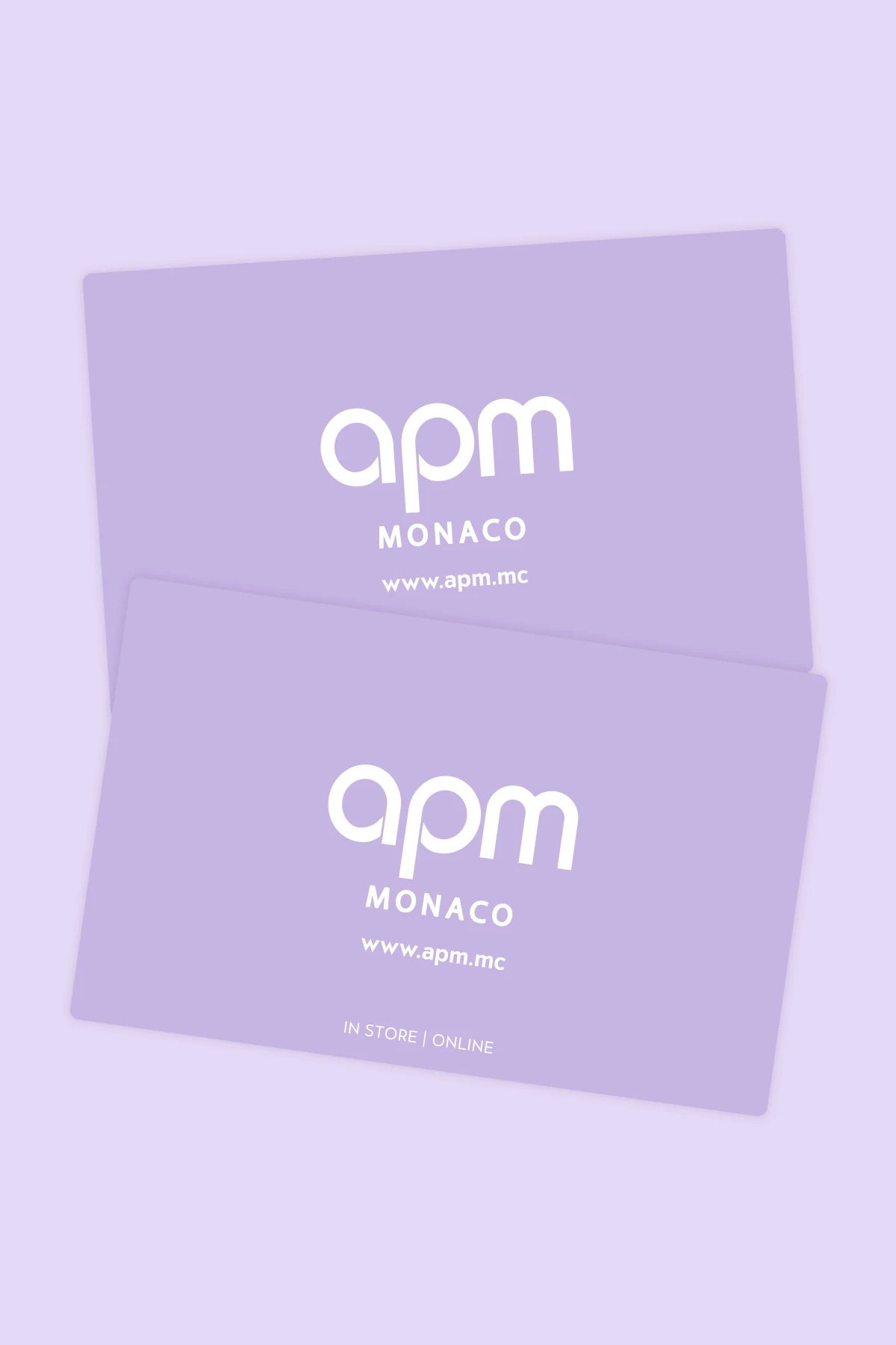 Gift card - APM Monaco