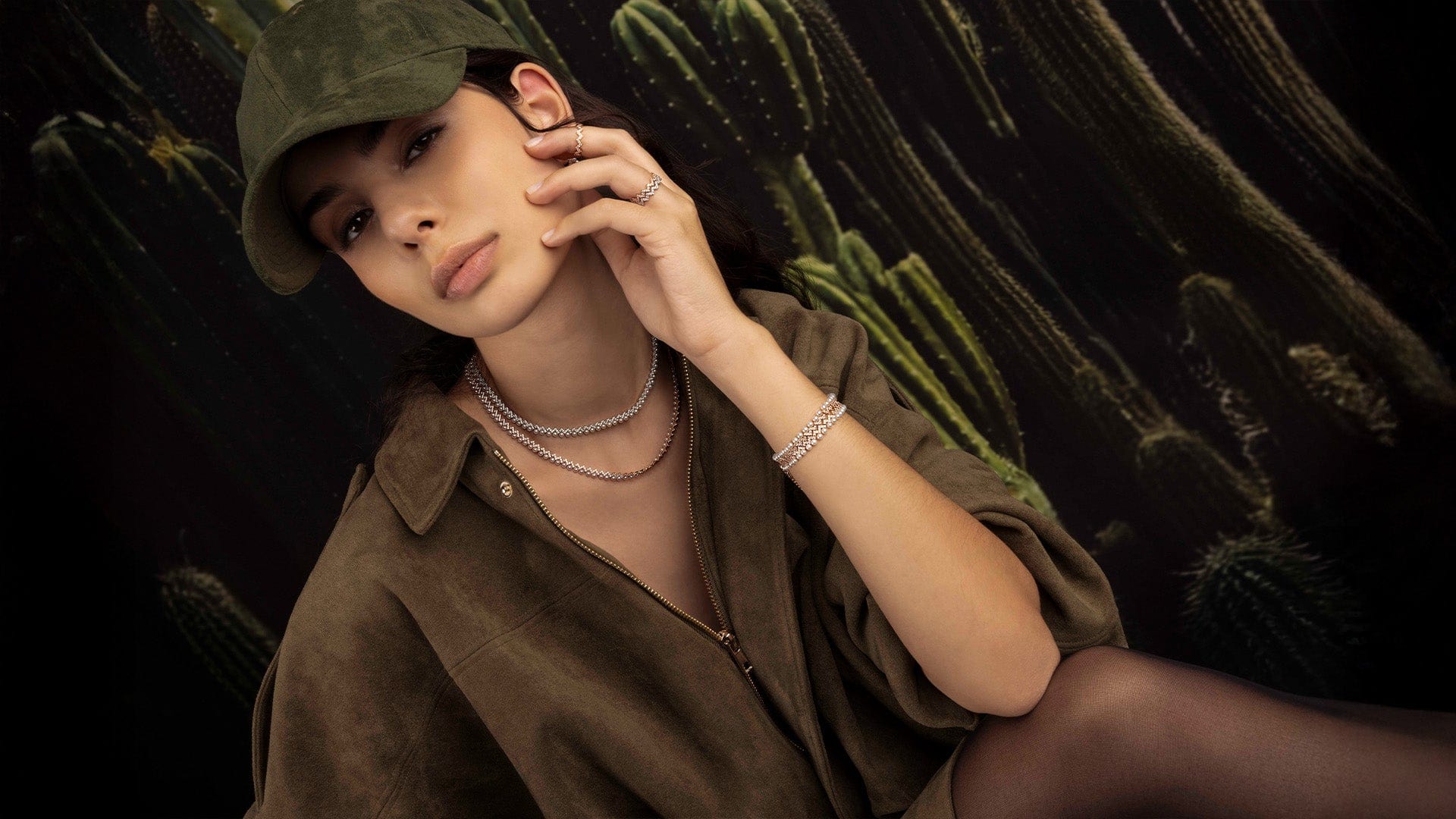 APM Monaco Up and Down Pearl Jewelry Worn