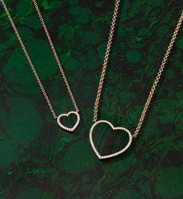 Adjustable Necklace with Small Square Stone | APM Monaco