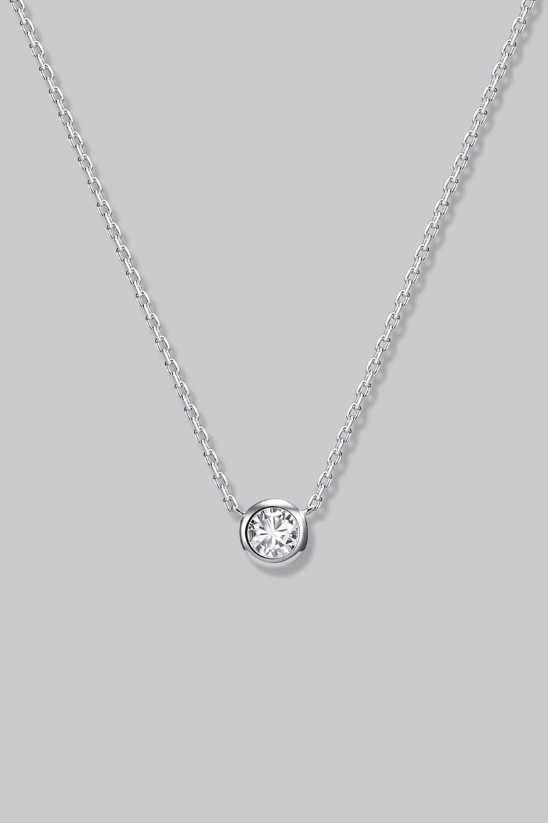 Round Diamond Necklace (0.14ct)