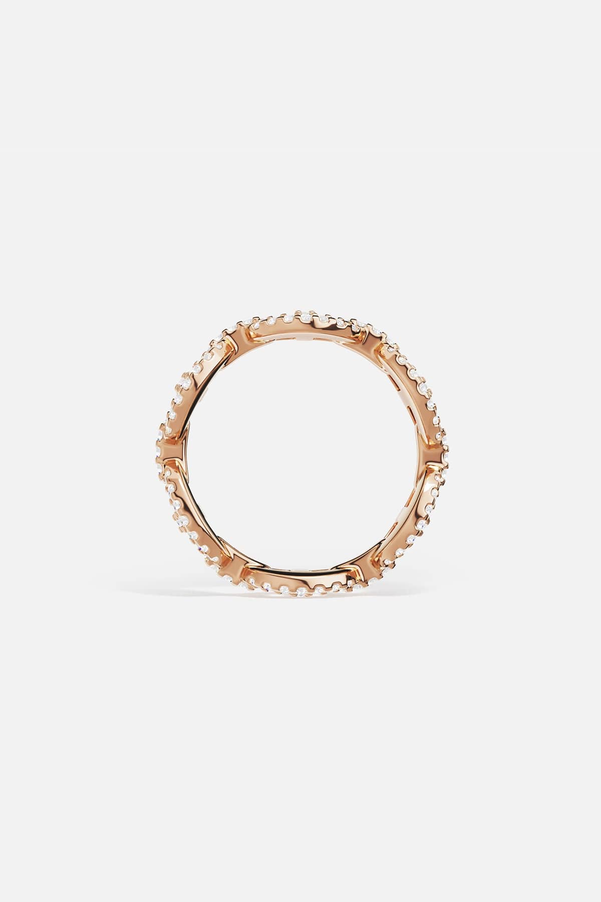 Maille Marine Ring, Rose Gold | APM Monaco
