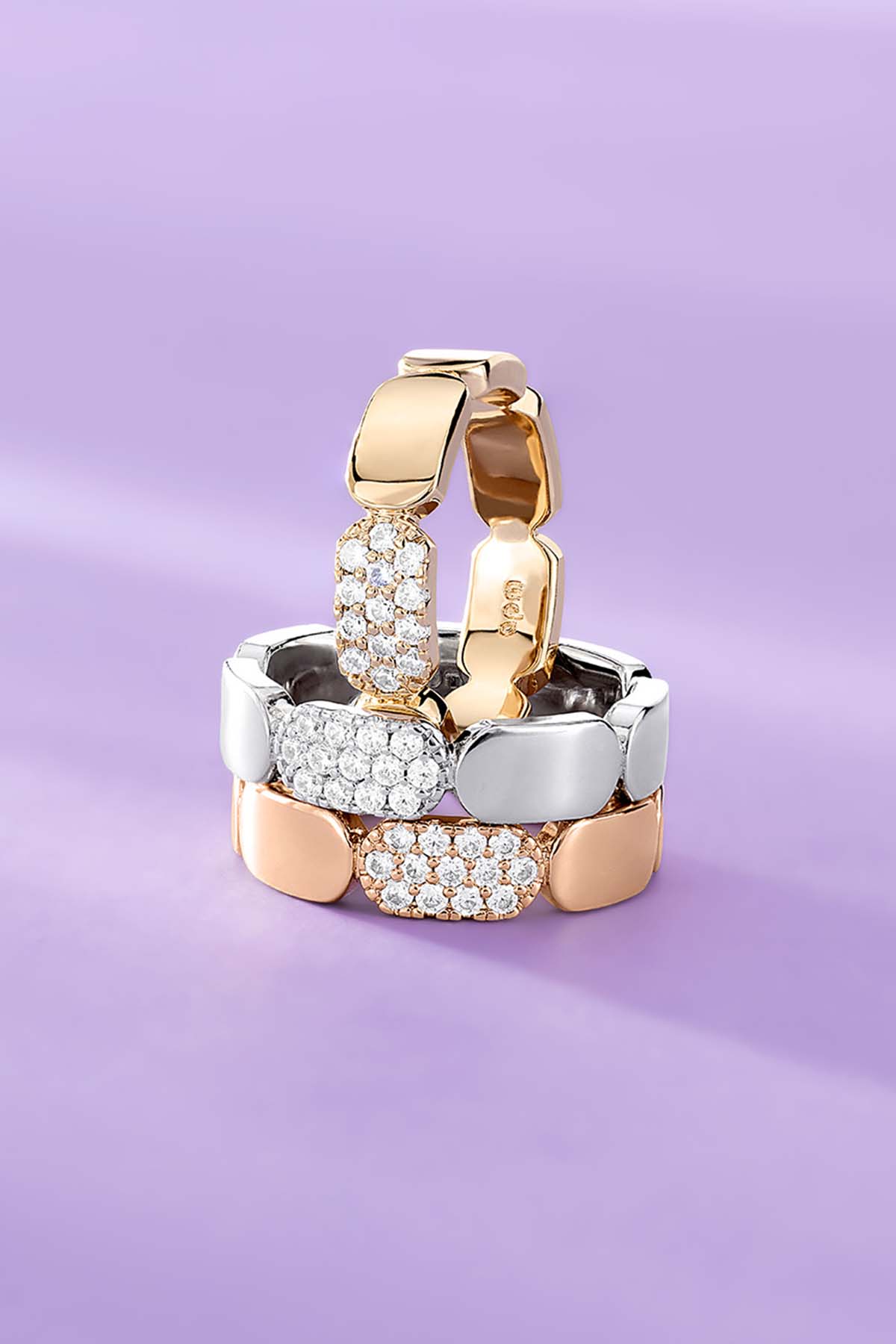 Dainty Rose Gold Ring - APM Monaco