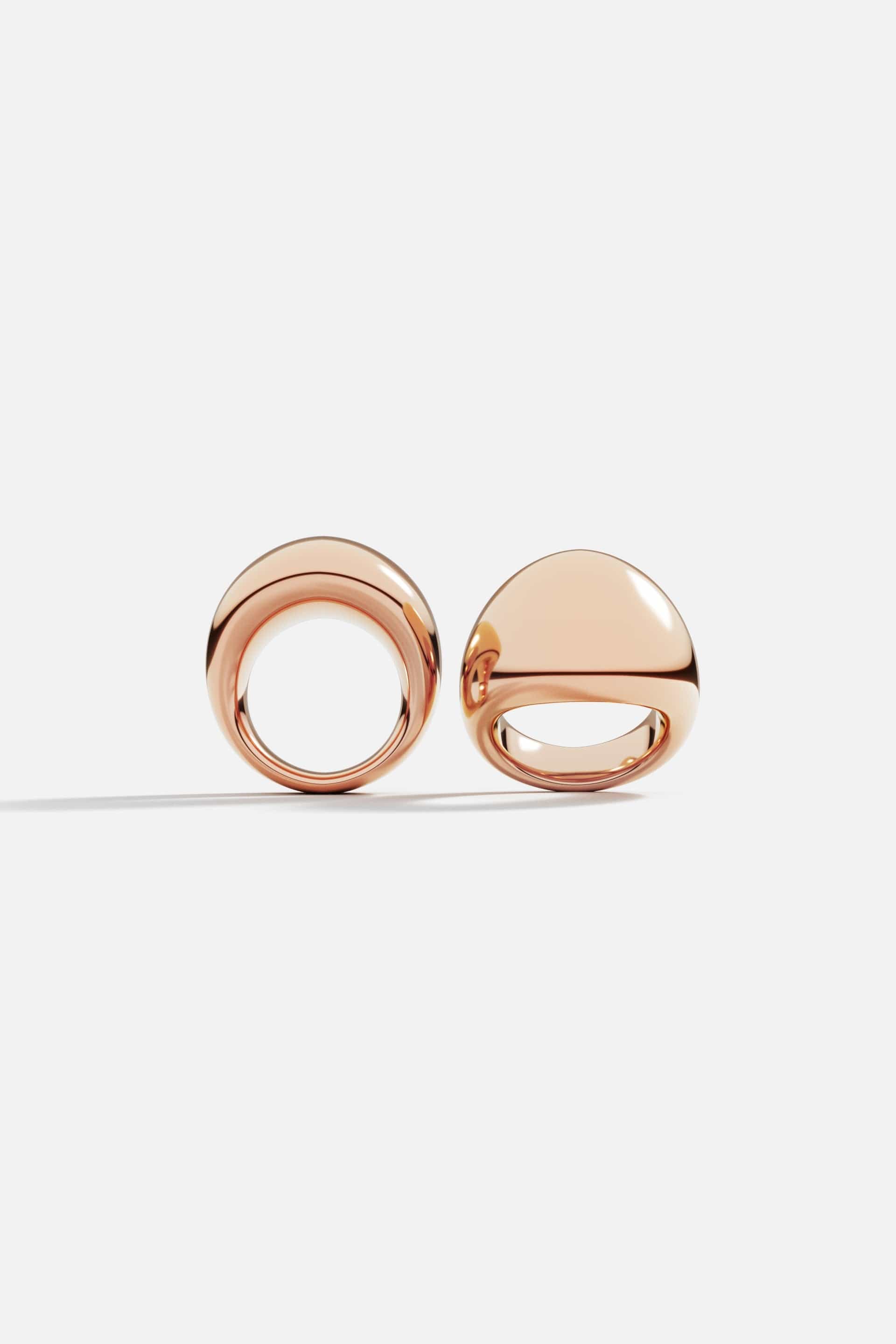 Dome Rose Gold Ring