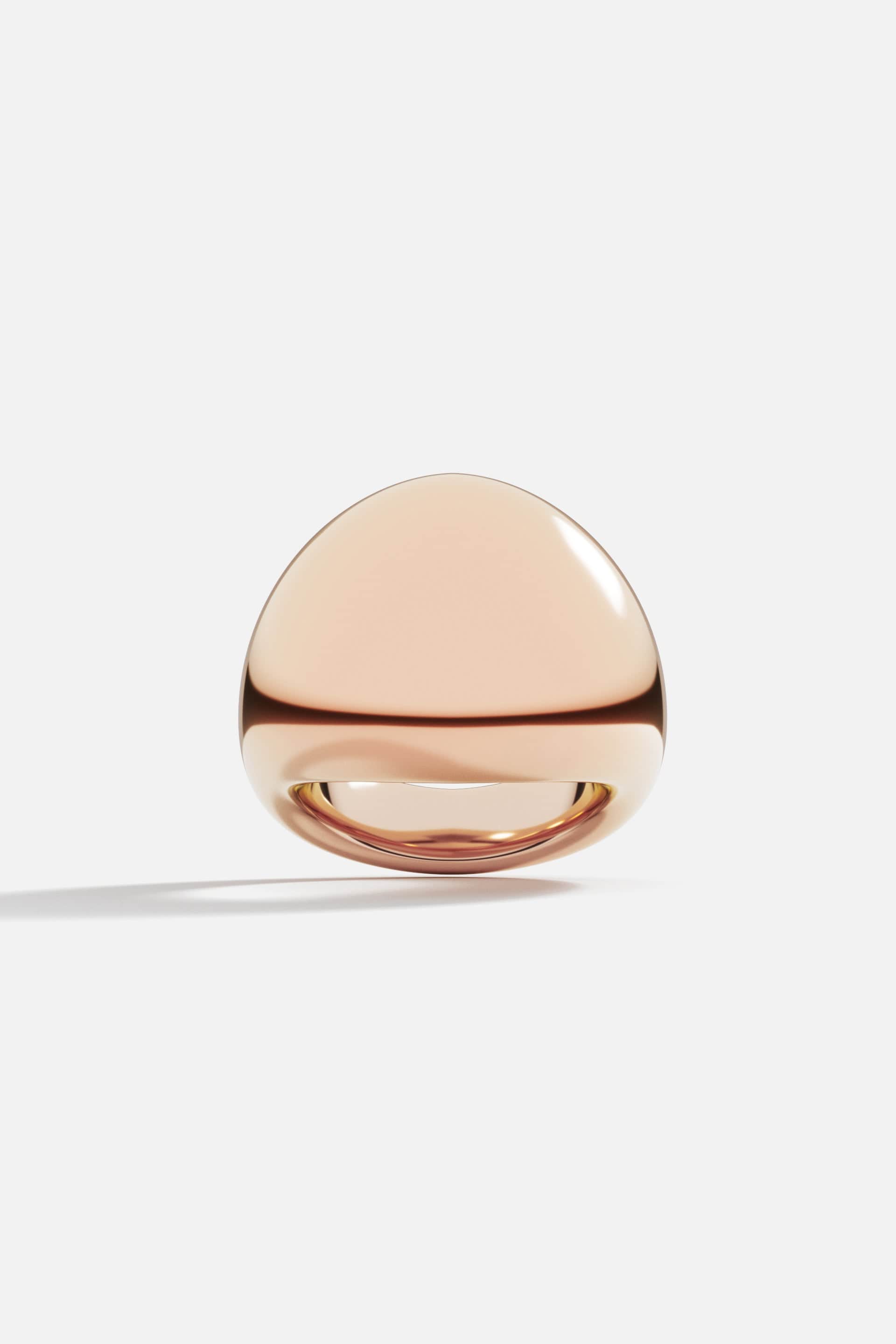 Dome Rose Gold Ring