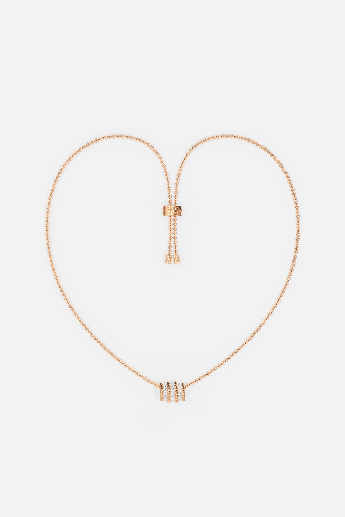 Torsade Adjustable Necklace, Rose Gold | APM Monaco