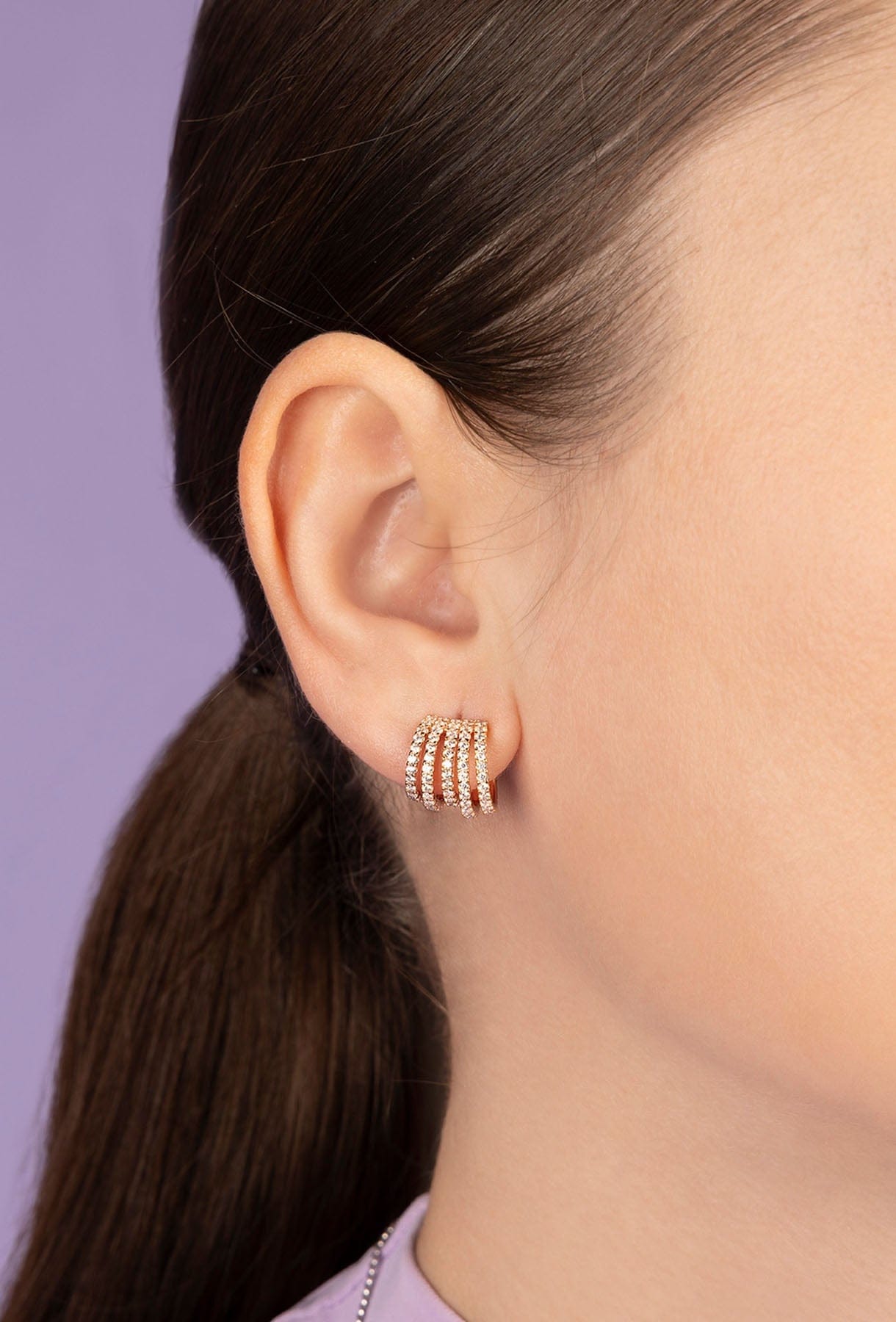 Five-hoop Earrings | APM Monaco