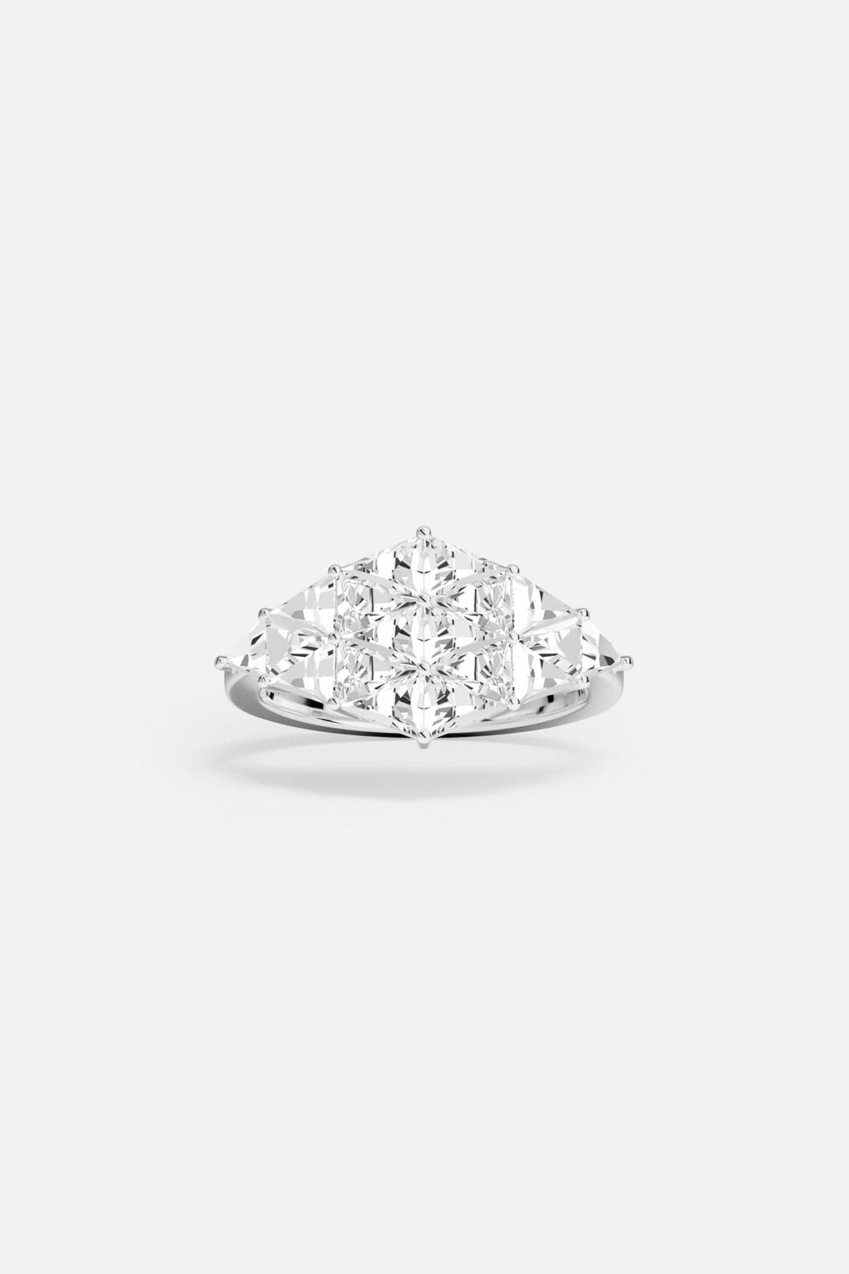 Art Deco Pavé Ring - APM Monaco on a white background