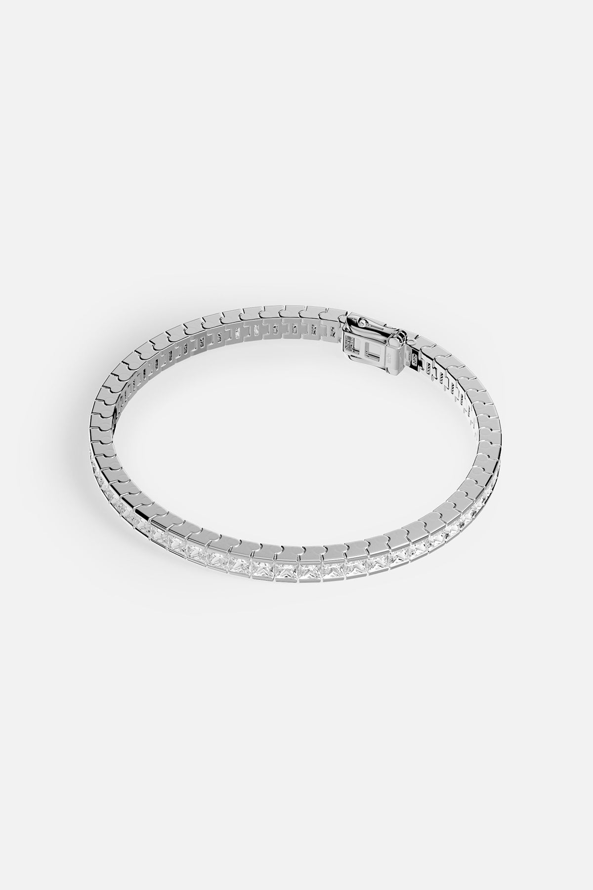 Lumière Pavé Bracelet in silver tone- APM Monaco