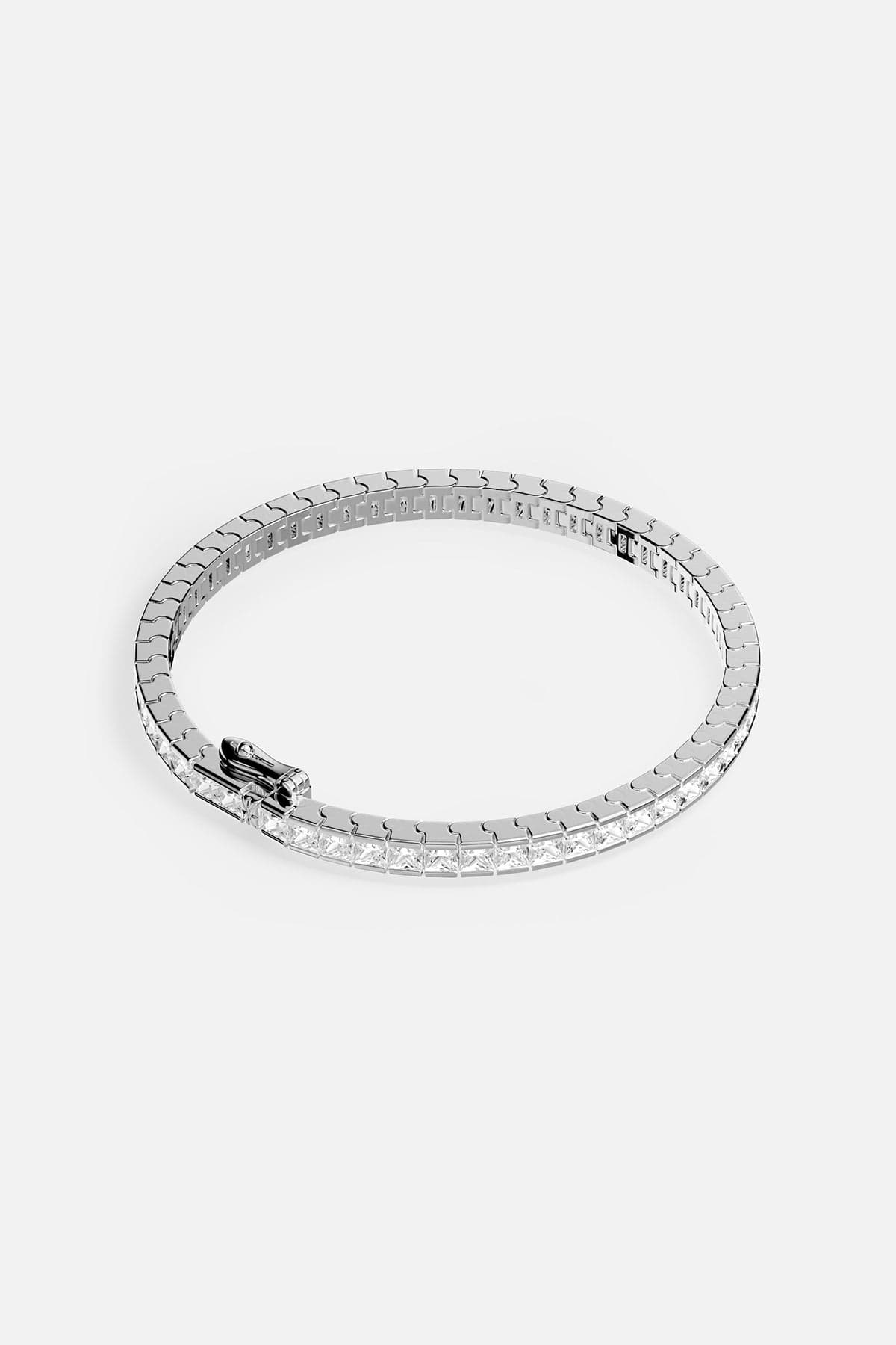 Lumière Pavé Bracelet in silver tone- APM Monaco
