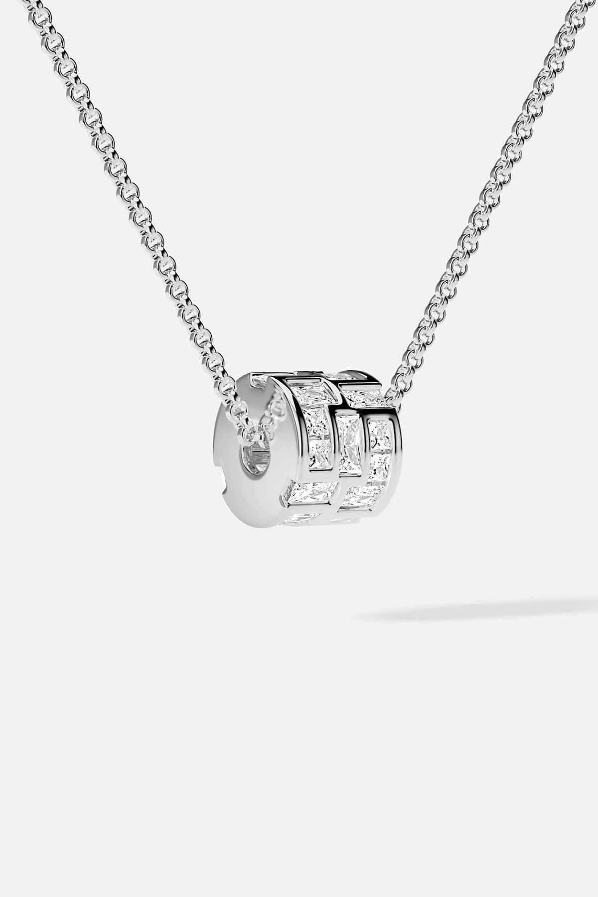 APM MONACO labyrinth adjustable choker on grey background