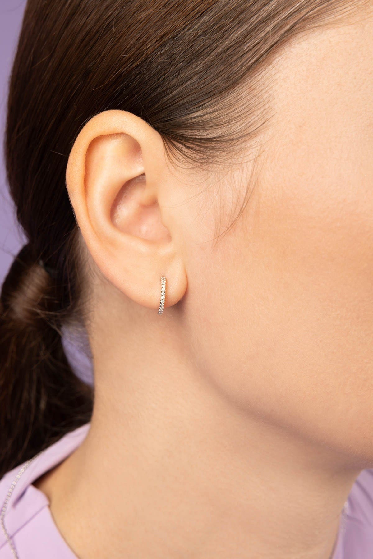 Asymmetric Cross Earrings XL - APM Monaco