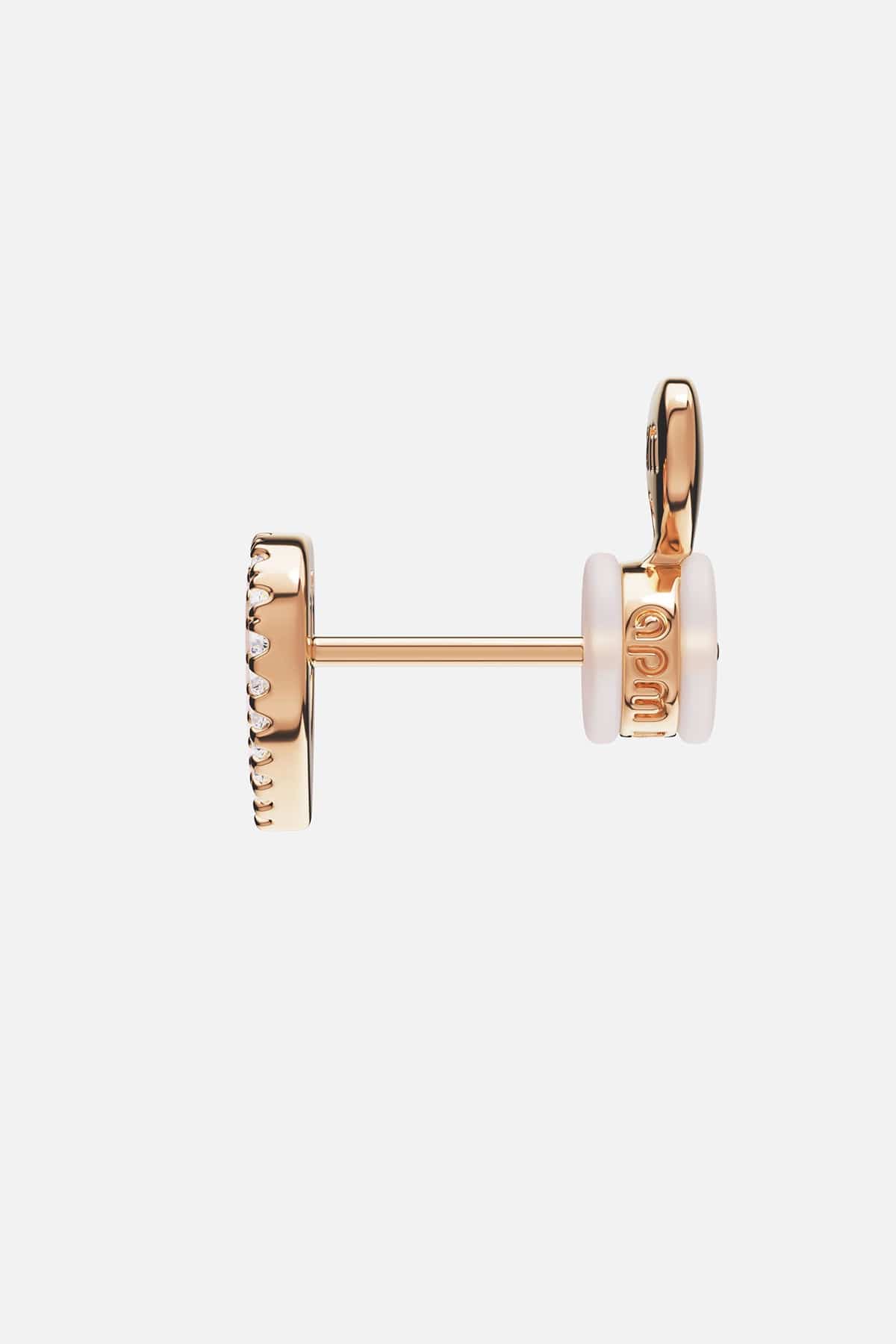 Rose-Gold tone Earnut - APM Monaco