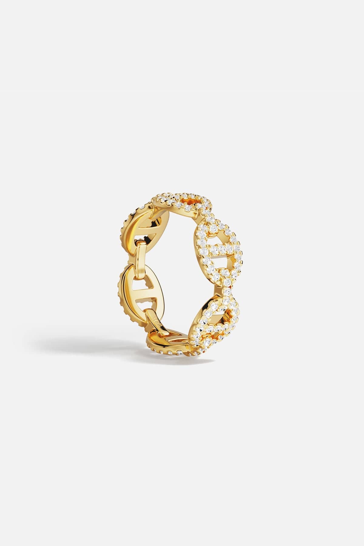 Maille Marine Ring 18k gold plated | APM Monaco