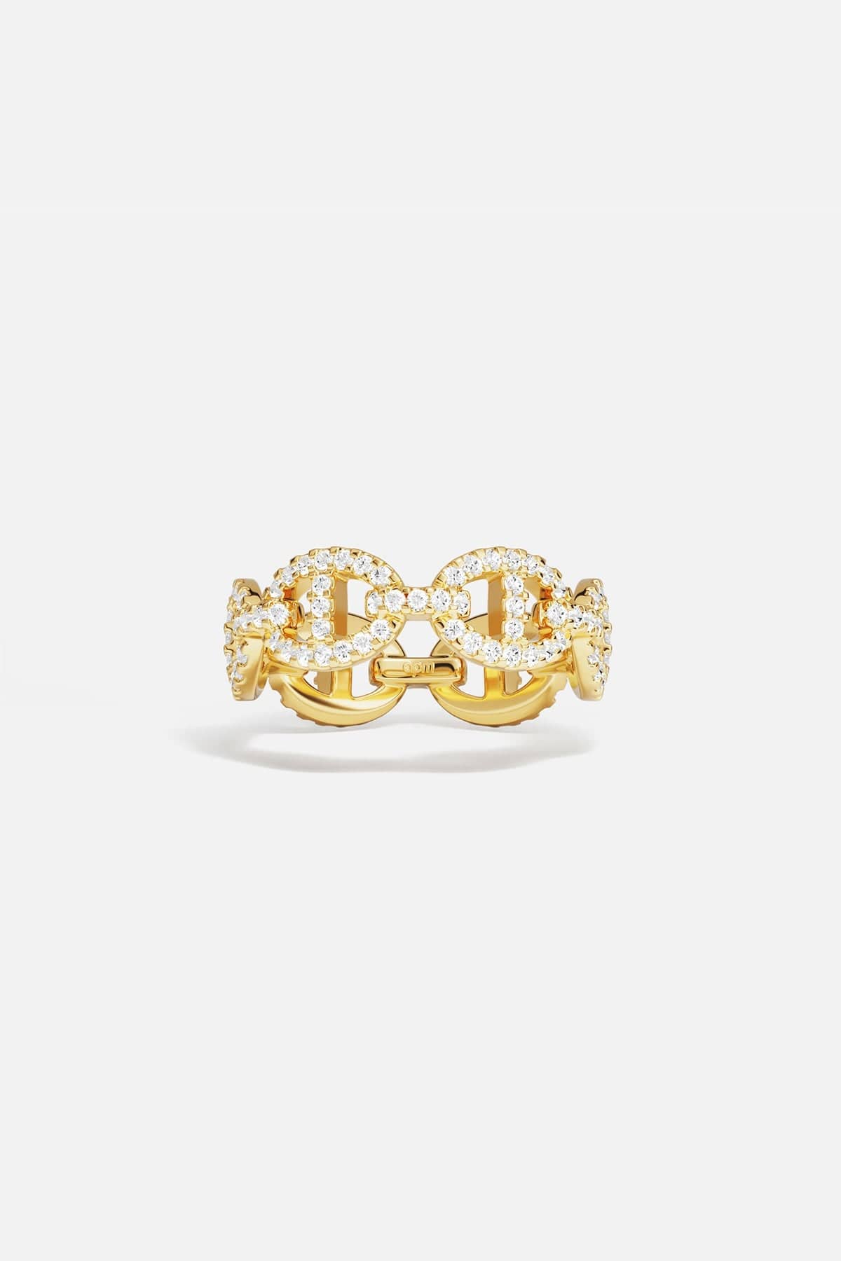 Maille Marine Ring 18k gold plated | APM Monaco