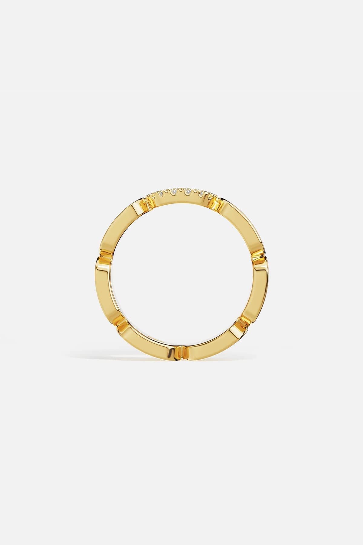 Rings APM Monaco, yellow gold dainty ring