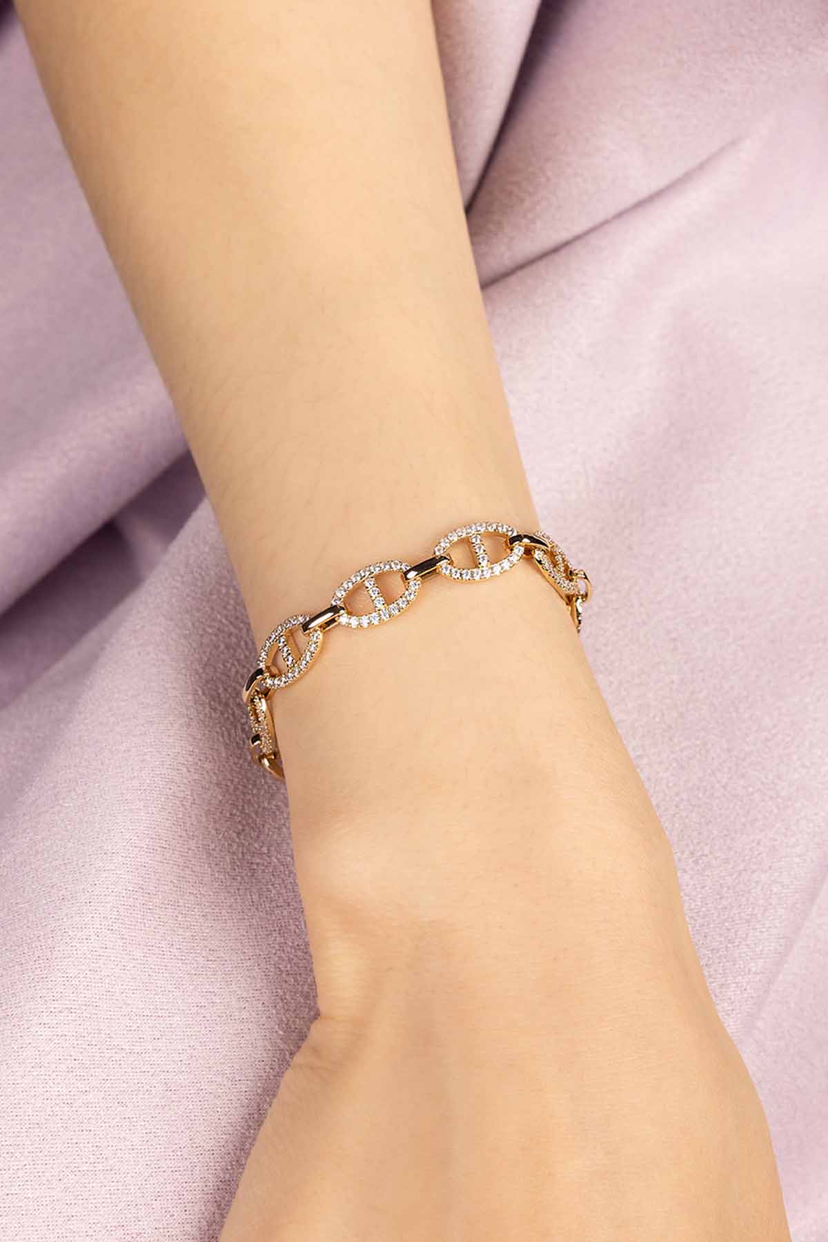Maille Marine Chain Bracelet, Yellow Gold | APM Monaco