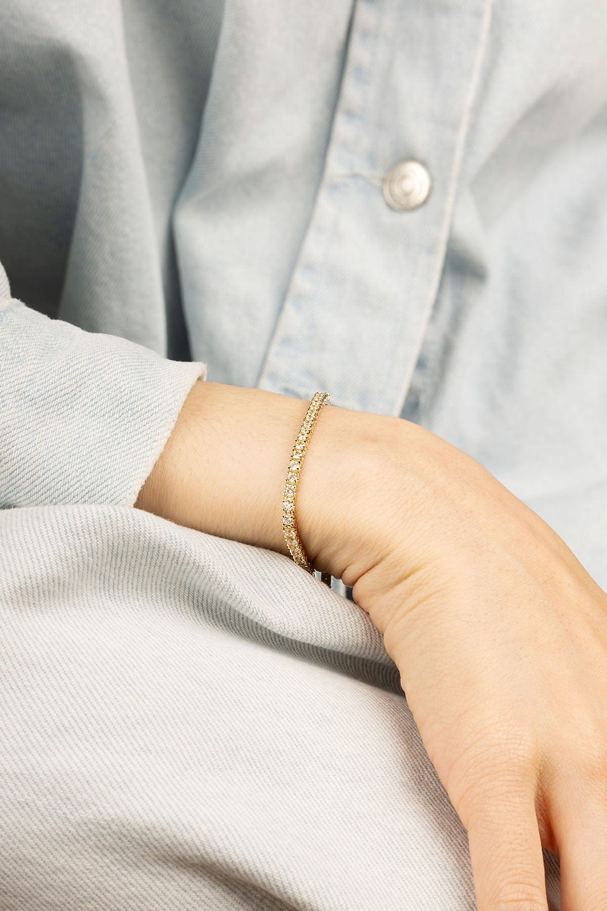 M&Y apmmonaco ブレスレット パヴェ チェーン ブレスレット | APM Monaco