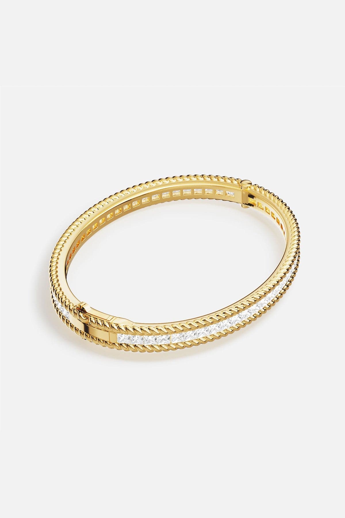 Torsade Pavé Bangle - APM Monaco