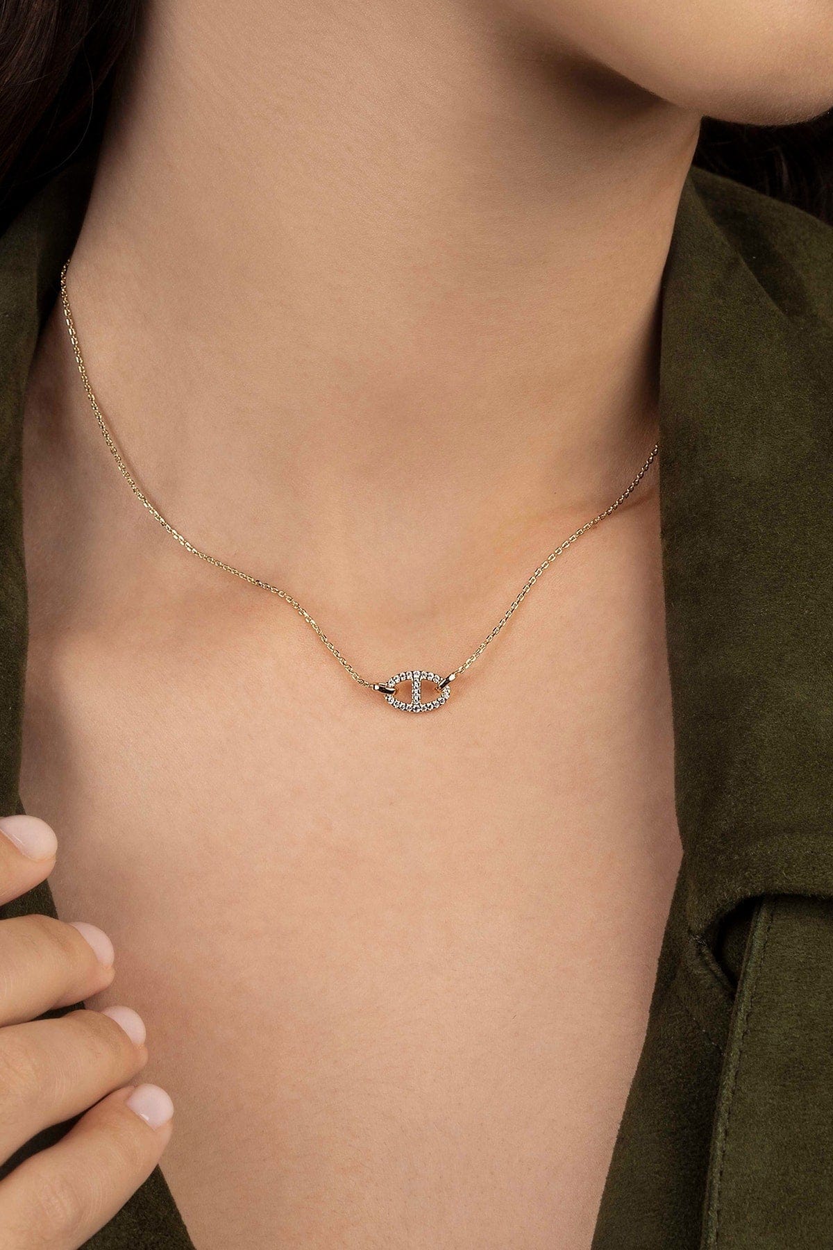 Maille Marine Necklace 18k gold plated | APM Monaco Maille Marine Necklace 18k gold plated | APM Monaco