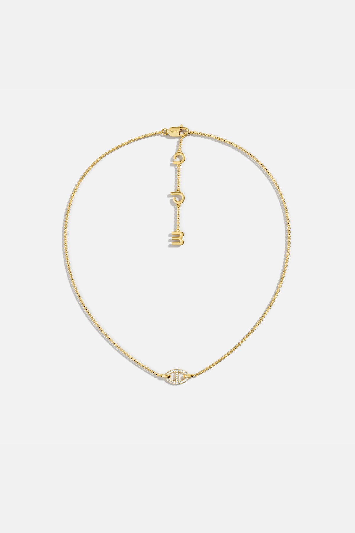 Maille Marine Necklace 18k gold plated | APM Monaco