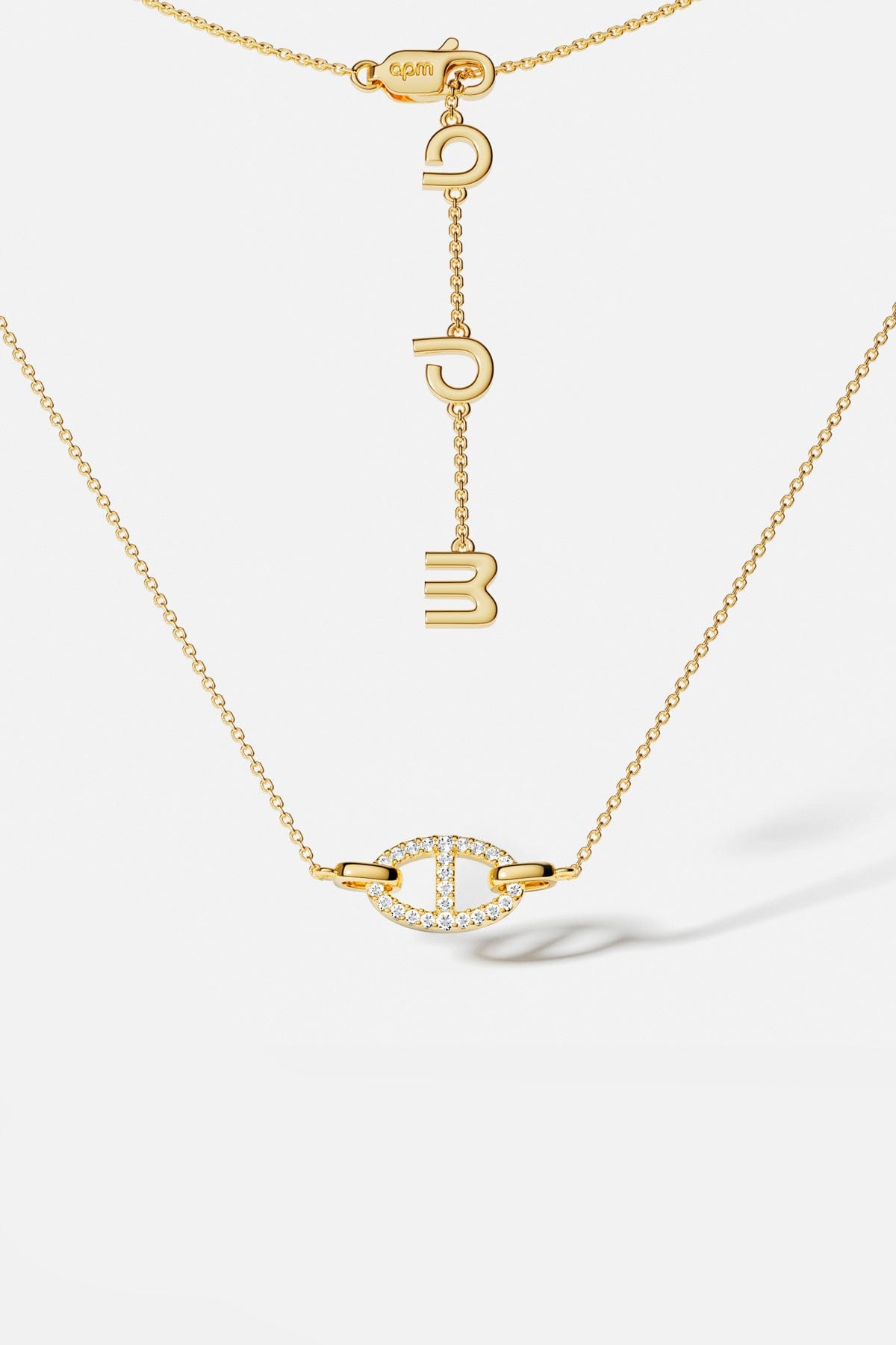  Maille Marine ネックレス Maille Marine Necklace, Yellow Gold | APM Monaco