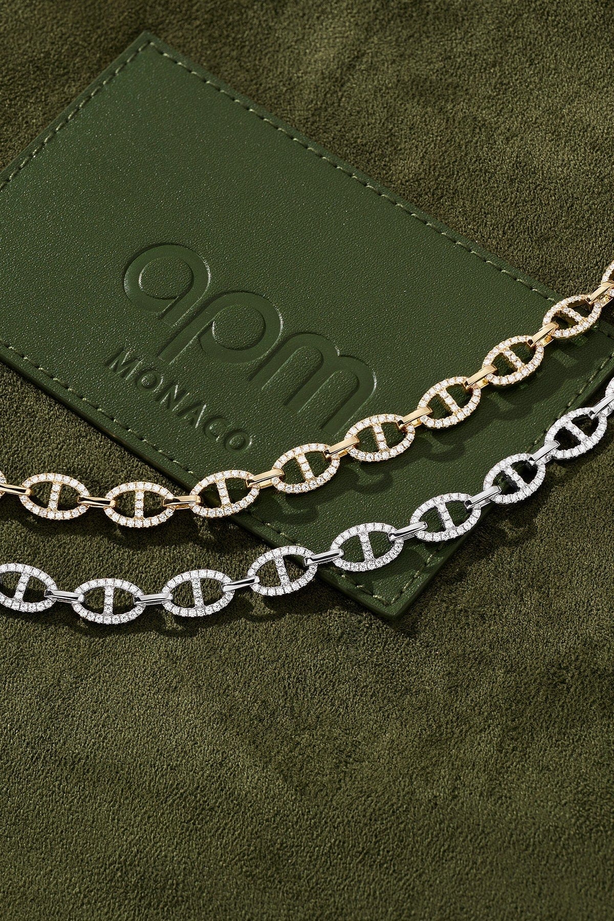 Maille Marine Chain Necklace 18k gold plated | APM Monaco