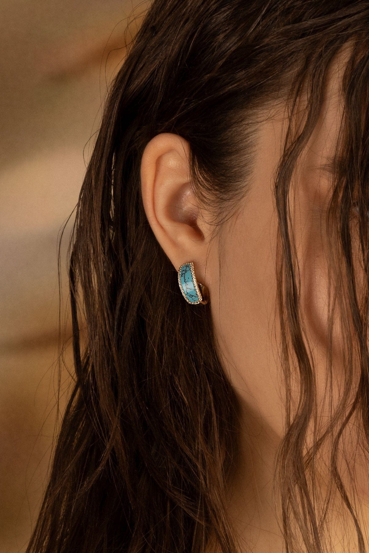 Lagoon Hoop Earrings, Yellow Gold | APM Monaco