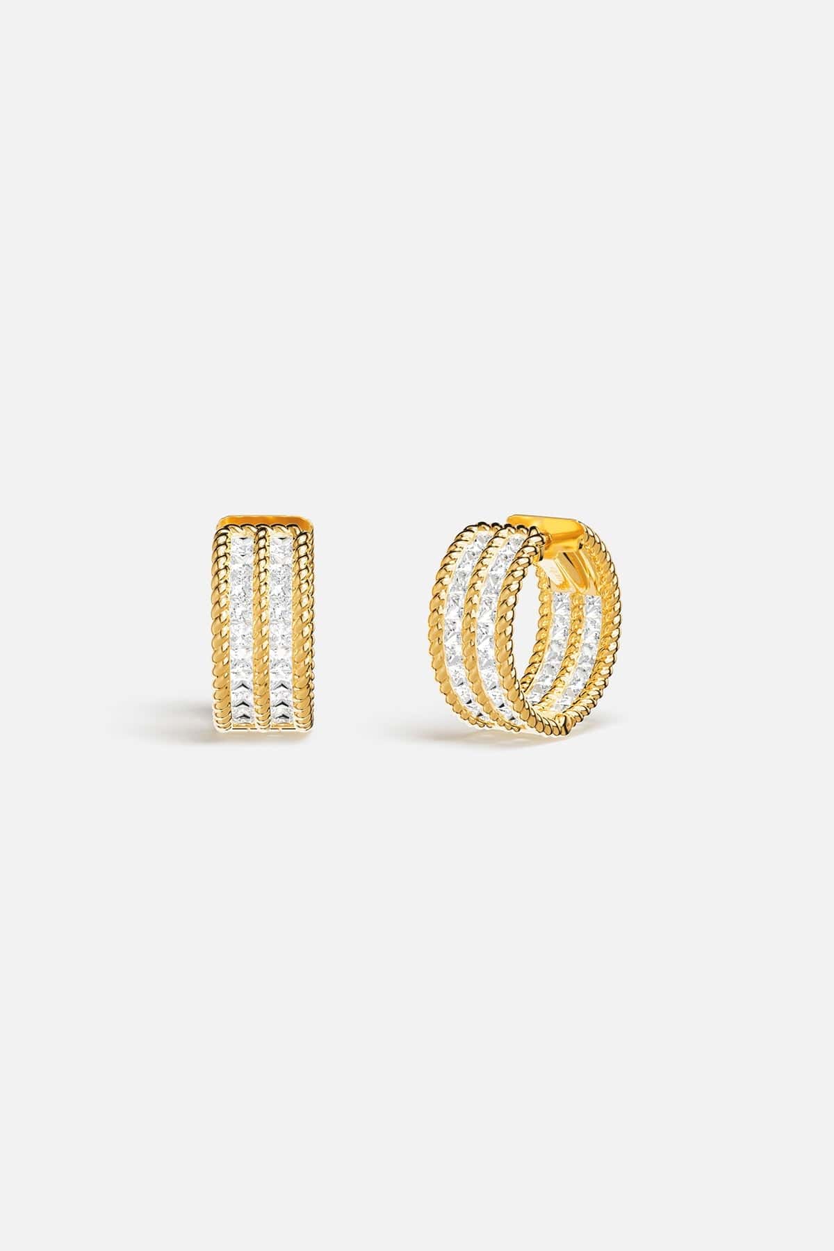 Torsade Hoop Earrings - APM Monaco