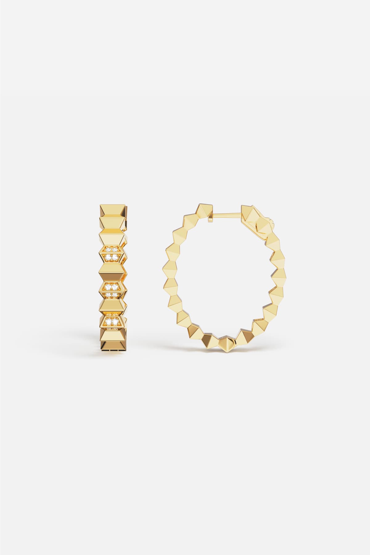 APM Monaco Earring Up and Down