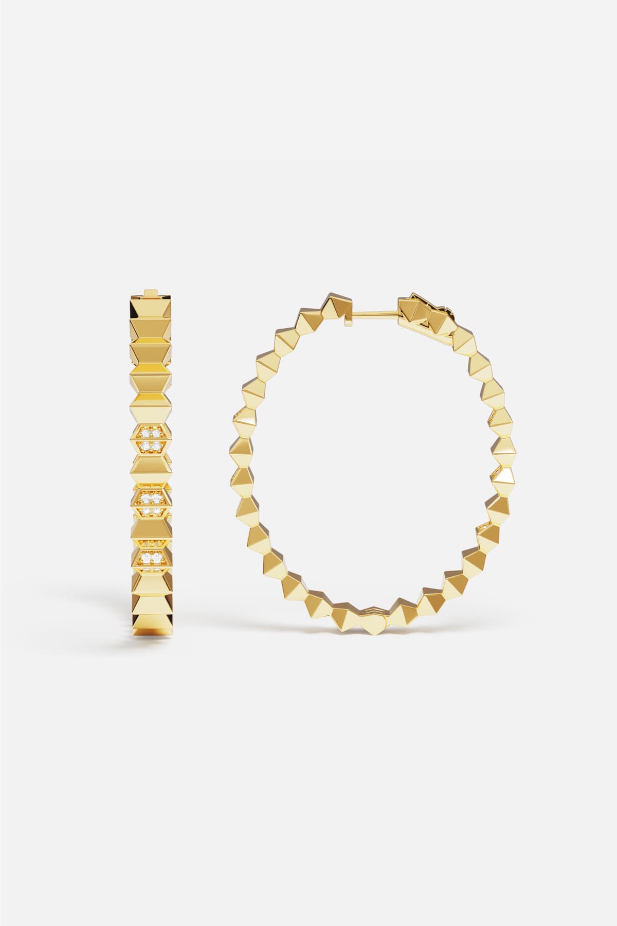 APM Monaco Earring Up and Down