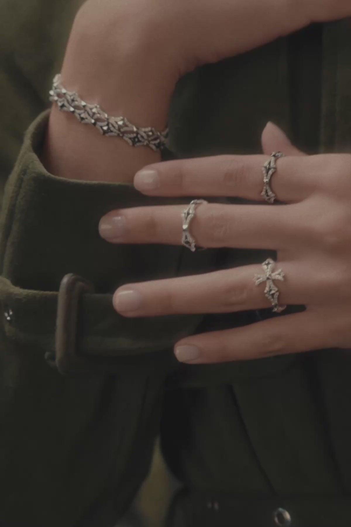 Rørbæk - 1994年 希少北欧メロハー,AOR 个性十字架不对称圈形耳环| APM Monaco