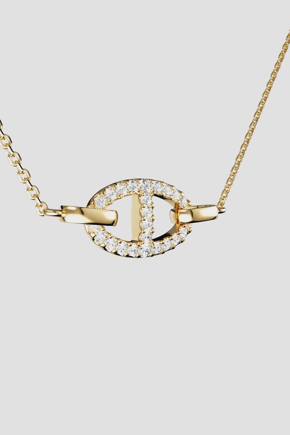 Maille Marine Necklace, Yellow Gold | APM Monaco