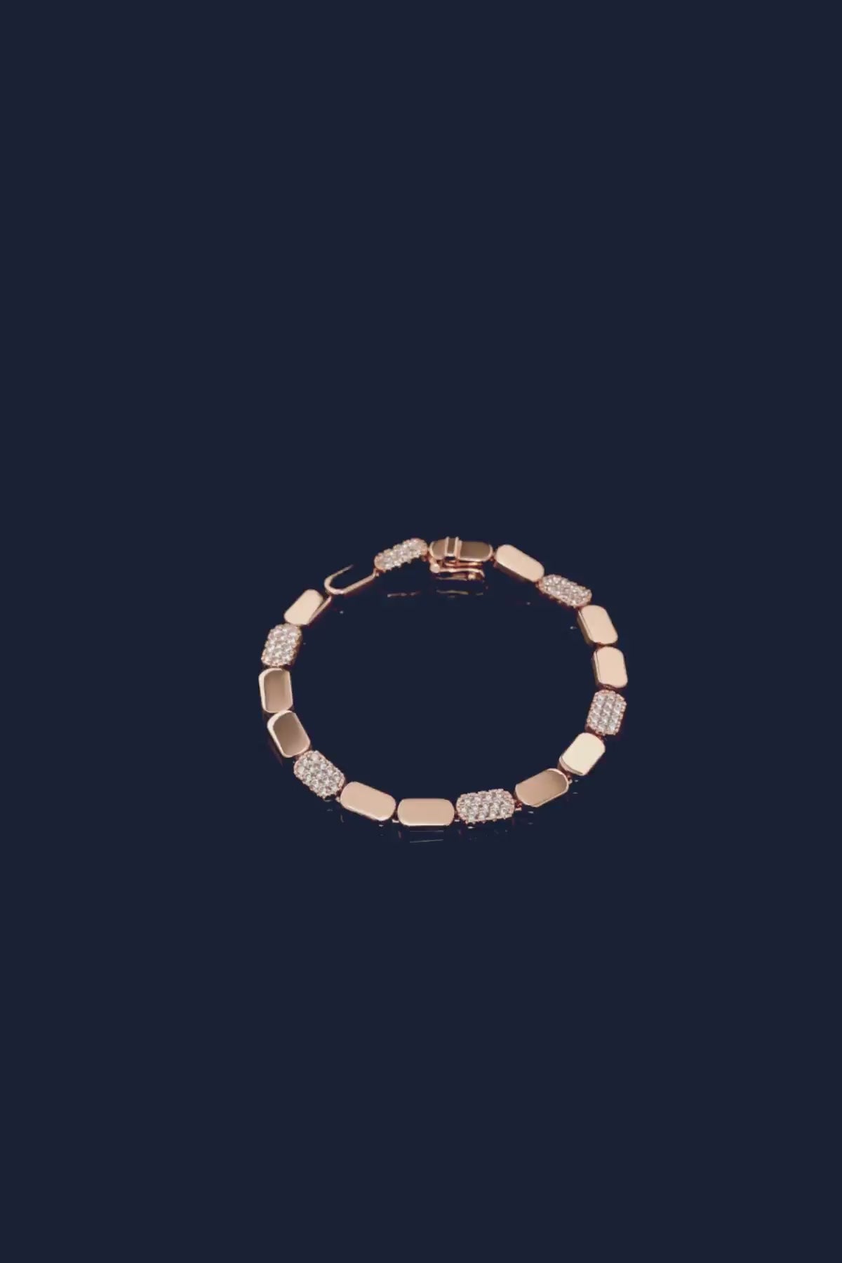 APM Monaco ハートブレスレット ローズゴールド Pink Nacre Heart & Dot Adjustable bracelet | APM Monaco