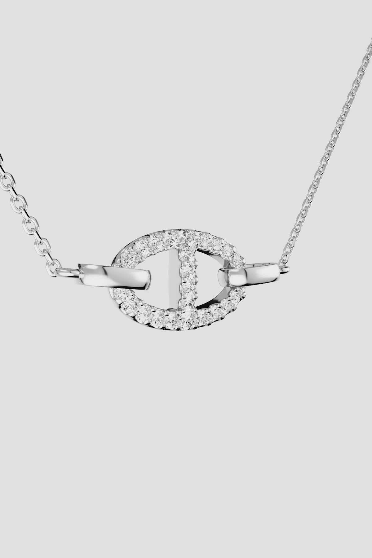 Maille Marine Necklace, White Alloy | APM Monaco