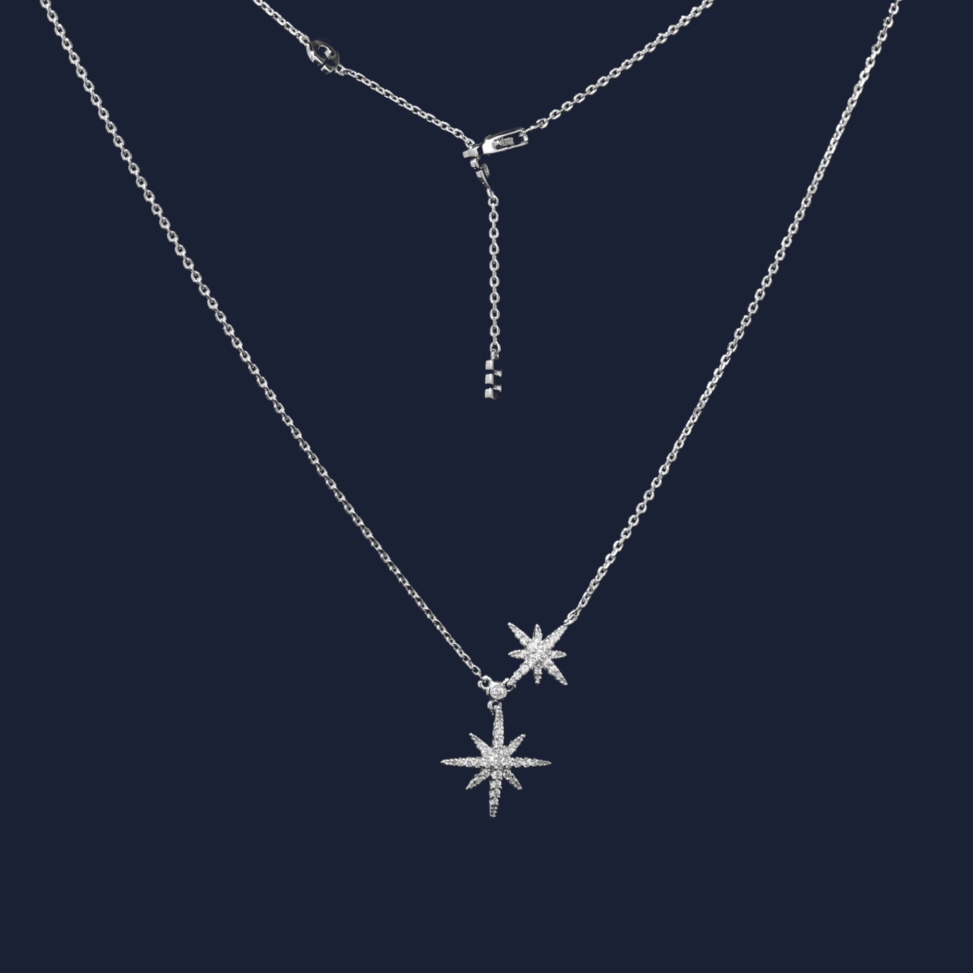 APM MONACO Double Météorites Necklace