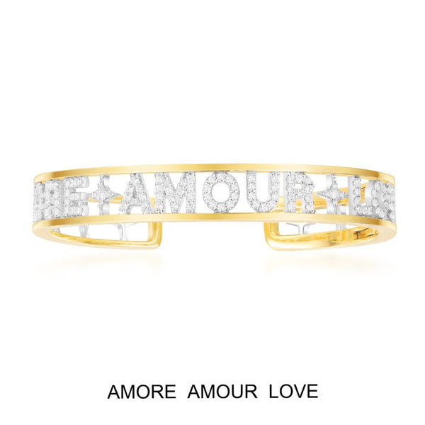 AMORE AMOUR LOVE Cuff