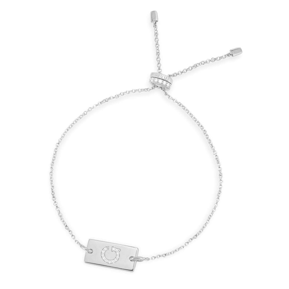 Alphabet Plate Adjustable Bracelet - APM Monaco