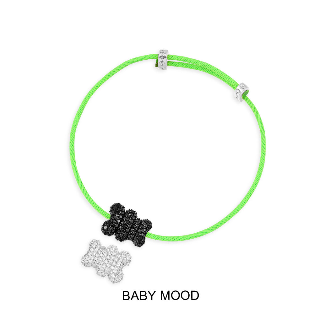 Baby Mood Yummy Bear Nylon Bracelet APM Monaco