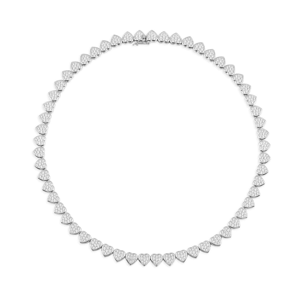 Silver Wide Ribbon Choker Necklace – Hamrick Avenue