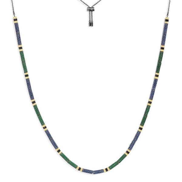 Multicolor Adjustable Necklace