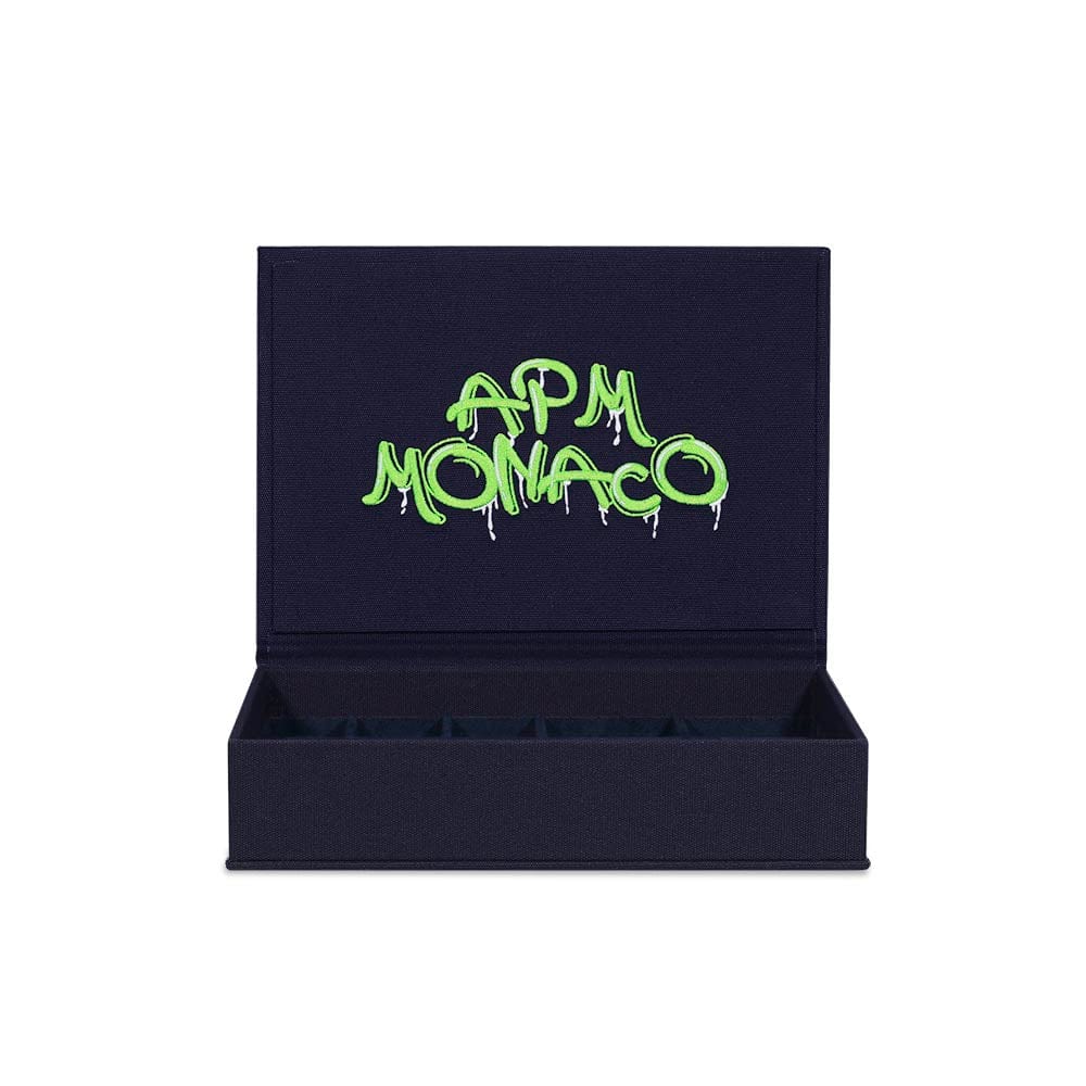 Large Green APM Monaco Graffiti Jewelry Box - APM Monaco