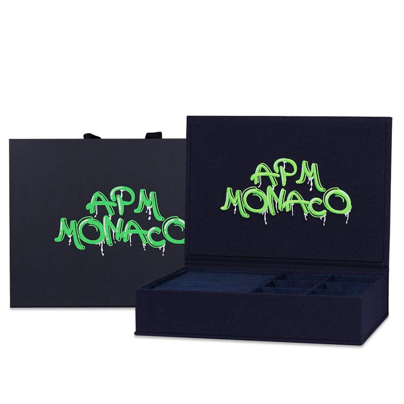 Large Green APM Monaco Graffiti Jewelry Box