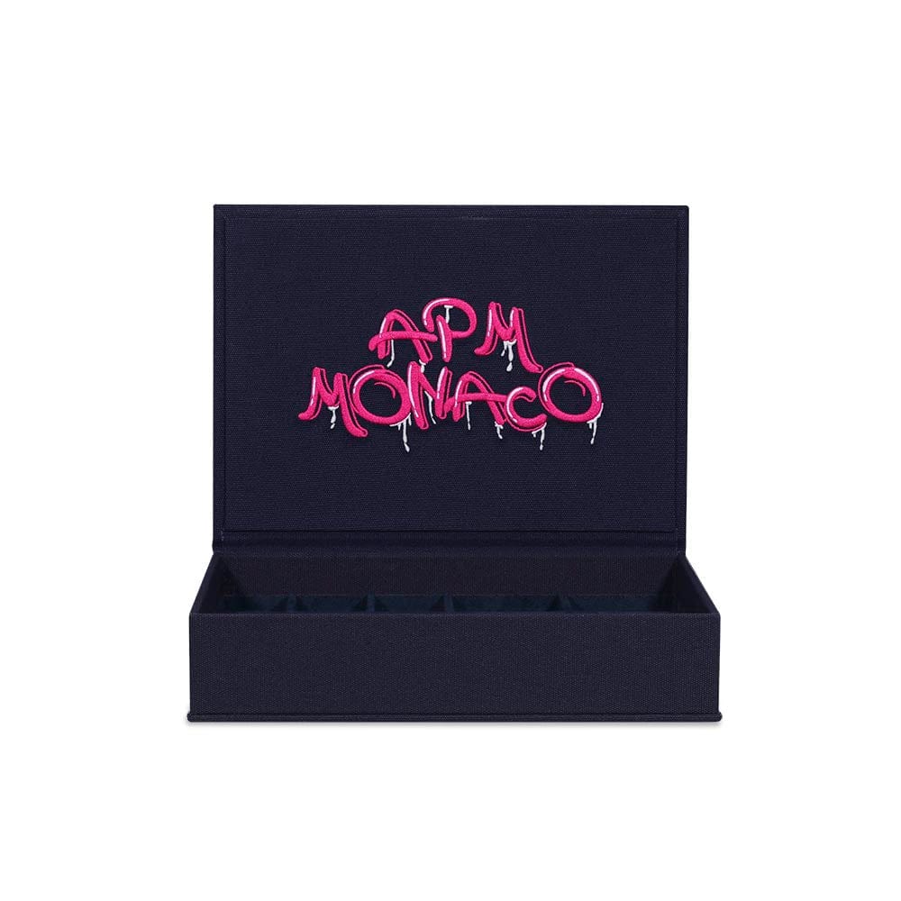 Large Pink APM Monaco Graffiti Jewelry Box - APM Monaco