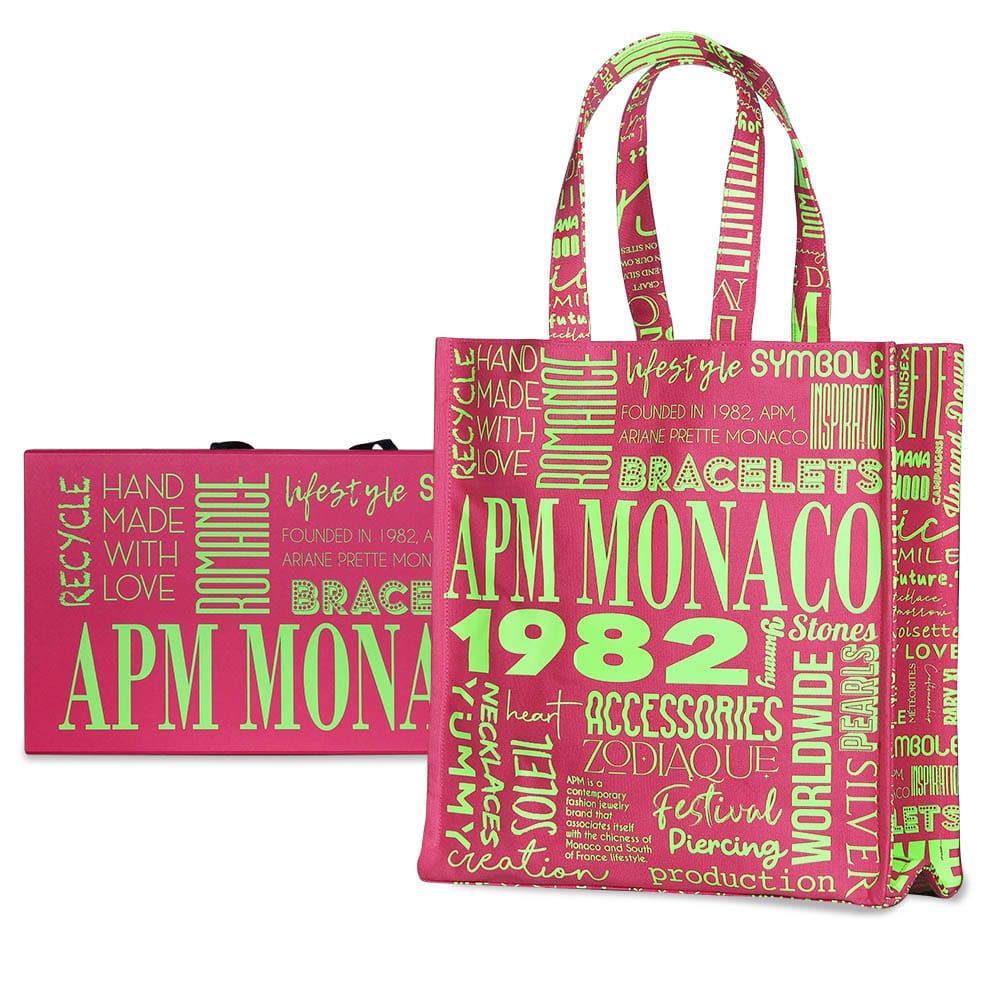 Green ÉTÉ Tote Bag - APM Monaco