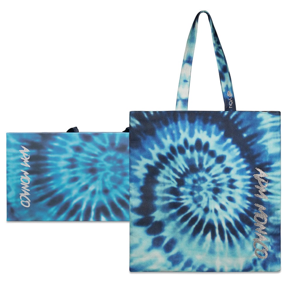 APM Monaco Tote Bag Tie-Dye Bleu