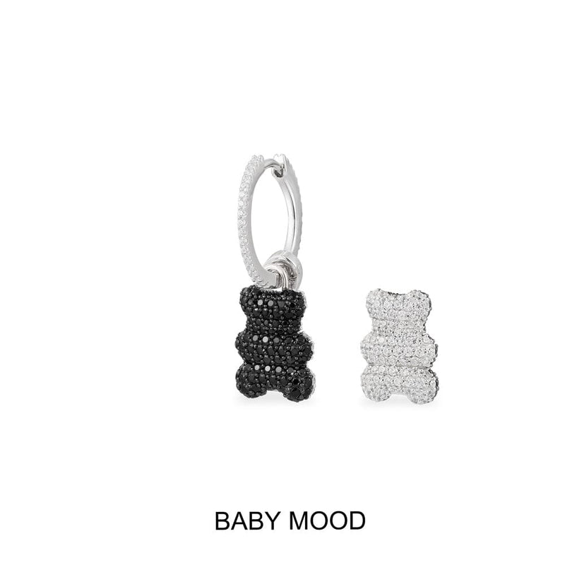 Single Baby Mood Yummy Bear Hoop Earring | APM Monaco